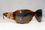 VERSACE Womens Diamante Designer Sunglasses Brown Butterfly 4110-B 163/3 17032