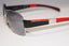 PRADA Mens Designer Mirror Sunglasses Silver Aviator SPS 51H 1BC-3M1 14786