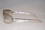 PRADA Vintage Mens Designer Sunglasses Silver Wrap SPR 56D 1BC-7P1 16724