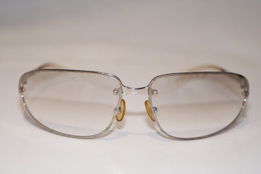 PRADA Vintage Mens Designer Sunglasses Silver Wrap SPR 56D 1BC-7P1 16724