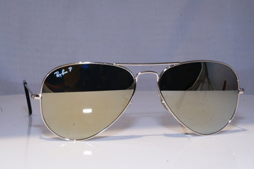 RAY-BAN Mens Polarized Mirror Designer Sunglasses Aviator RB 3025 003/59 18196