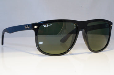 RAY-BAN Mens Polarized Designer Sunglasses Black Square RB 4147 601/58 21098