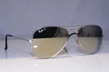 RAY-BAN Mens Polarized Mirror Designer Sunglasses Aviator RB 3025 003/59 18196