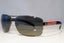 PRADA Mens Polarized Designer Sunglasses Silver Rectangle SPS 54I 5AV-5Z1 21100