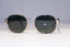 GIANNI VERSACE Mens Vintage 1990 Designer Sunglasses Silver S47 76M 20052 NOS