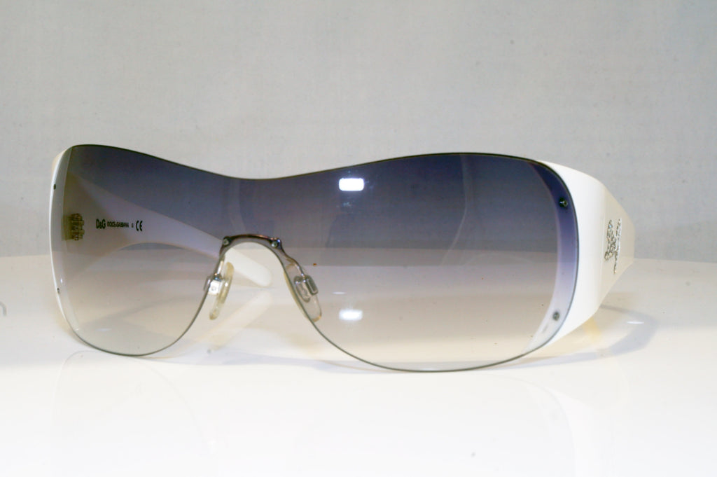 DOLCE & GABBANA Womens Diamante Designer Sunglasses White 8037B 508/8G 17054