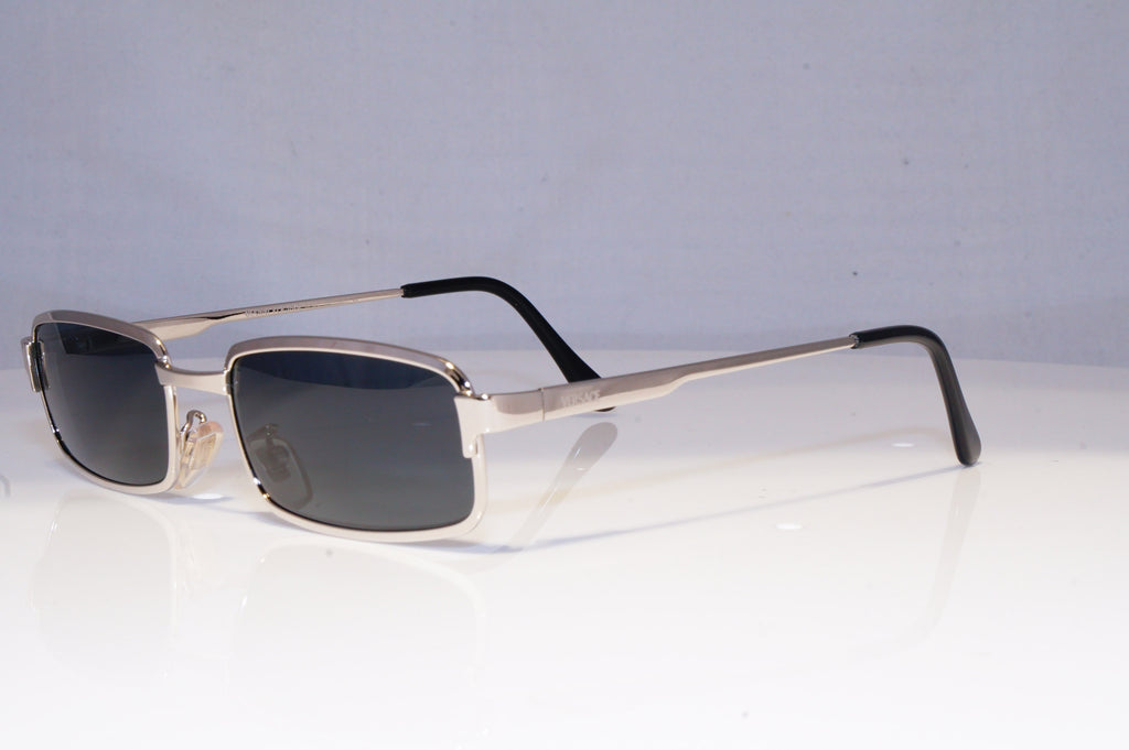 GIANNI VERSACE Mens Vintage 1990 Designer Sunglasses Silver G96 26M 19999 NOS