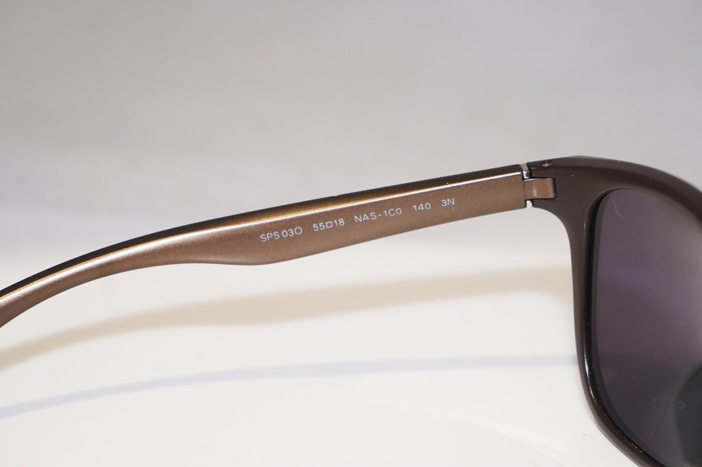 PRADA Mens Designer Mirror Sunglasses Brown Square SPS 03O NAS-1C0 14788