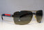 PRADA Mens Designer Sunglasses Silver BADGE MISSING SPS 54I 5AV-5Z1 21099
