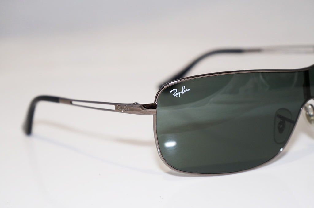 RAY-BAN Mens Designer Sunglasses Silver Shield RB 3466 004/71 16650