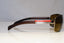 PRADA Mens Polarized Designer Sunglasses Brown Rectangle SPS 54I 5AV-6S1 21101