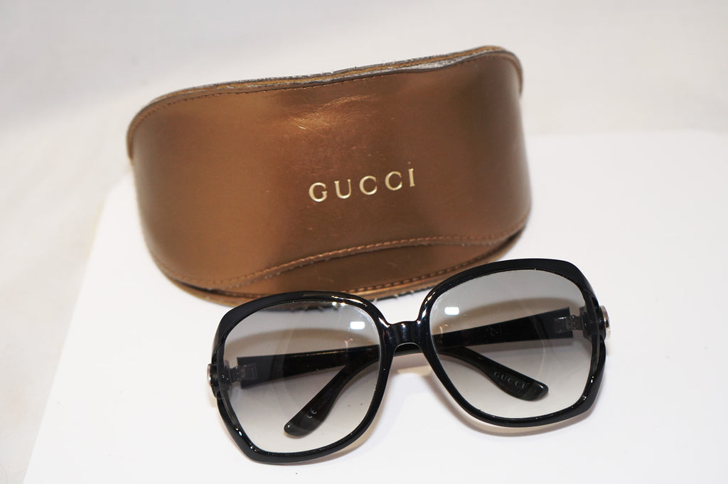 GUCCI Womens Designer Sunglasses Black Square GG 2986 D28ZR 16625