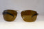 PRADA Mens Polarized Designer Sunglasses Brown Rectangle SPS 54I 5AV-6S1 21101