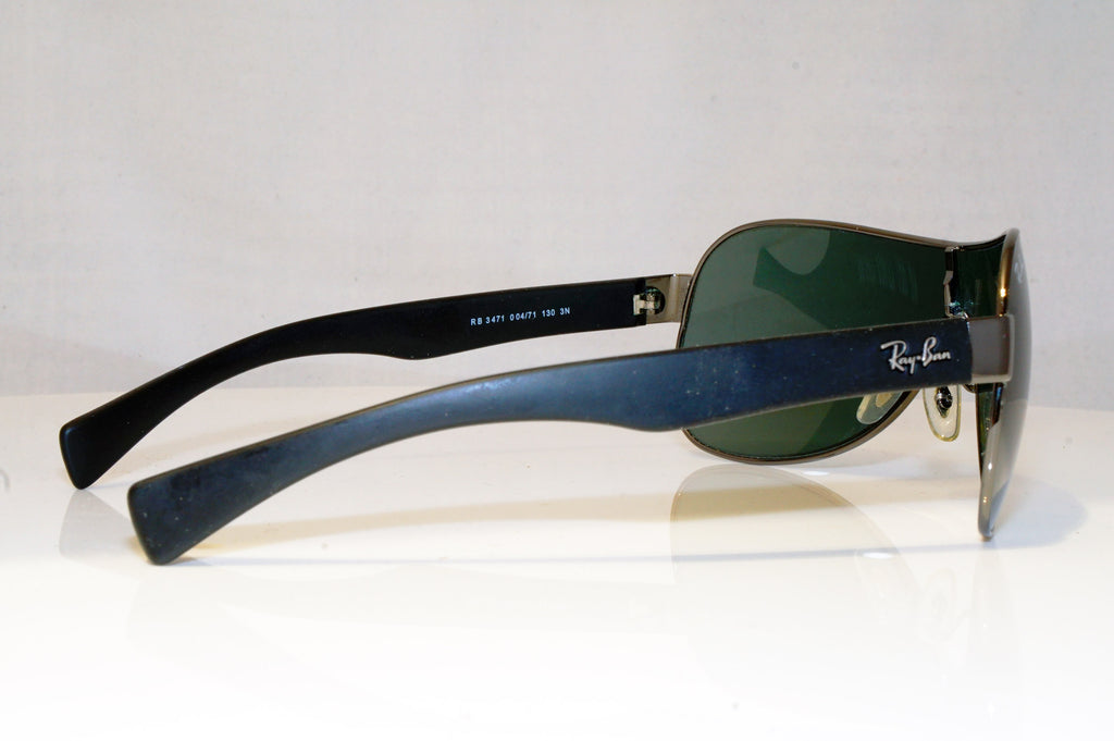 RAY-BAN Mens Designer Sunglasses Black Shield RB 3471 004/71 17031