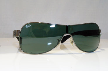 RAY-BAN Mens Designer Sunglasses Black Shield RB 3471 004/71 17031