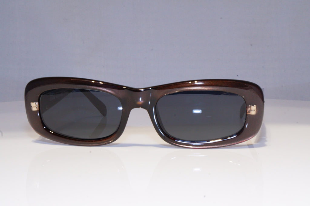 GIANNI VERSACE Mens Vintage 1990 Designer Sunglasses Brown 257/M 381 20000 NOS