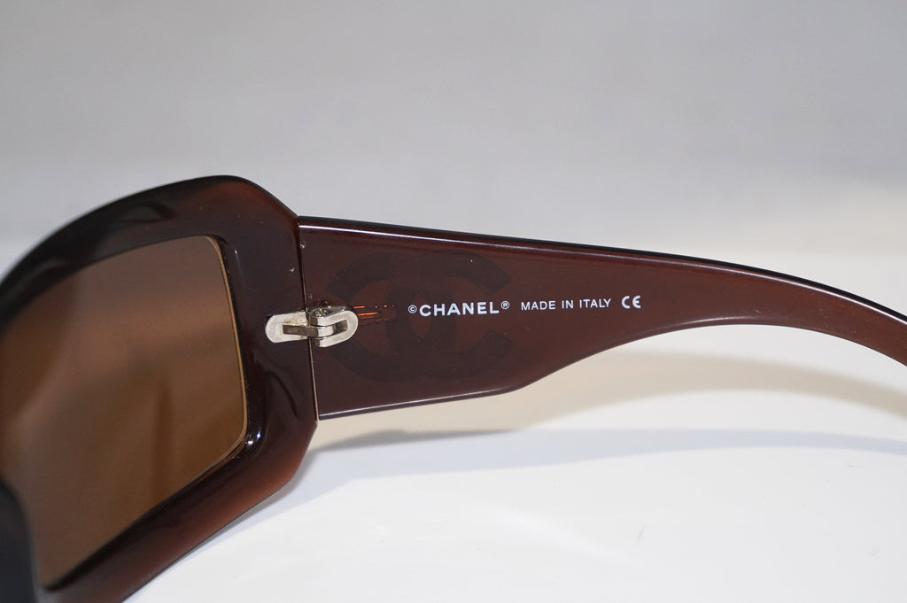 CHANEL Womens Mother of Pearl Designer Sunglasses Brown Wrap 5076 C538/13 14894