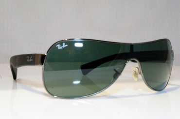 RAY-BAN Mens Designer Sunglasses Black Shield RB 3471 004/71 17031