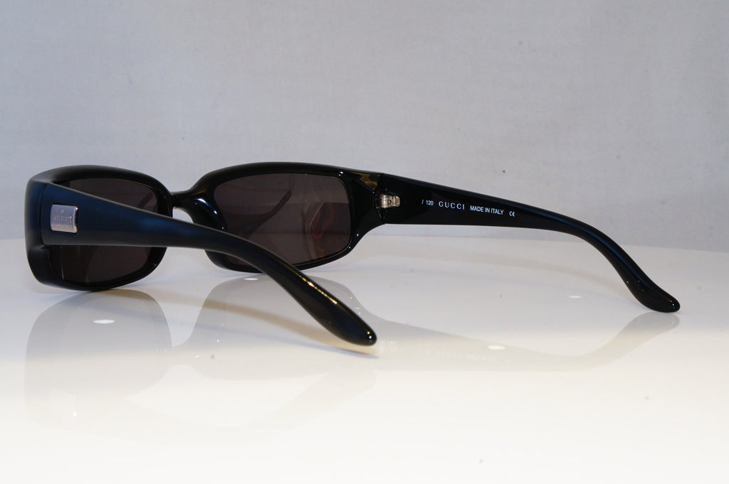 GUCCI Mens Boxed Vintage Designer Sunglasses Black Rectangle GG 2455 E1K 20965