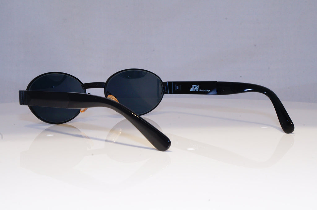 GIANNI VERSACE Mens Vintage 1990 Designer Sunglasses Black S30 28 19990 NOS