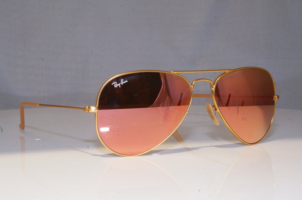RAY-BAN Mens Womens Designer Sunglasses Aviator ROSE GOLD RB 3025 112/85 18372