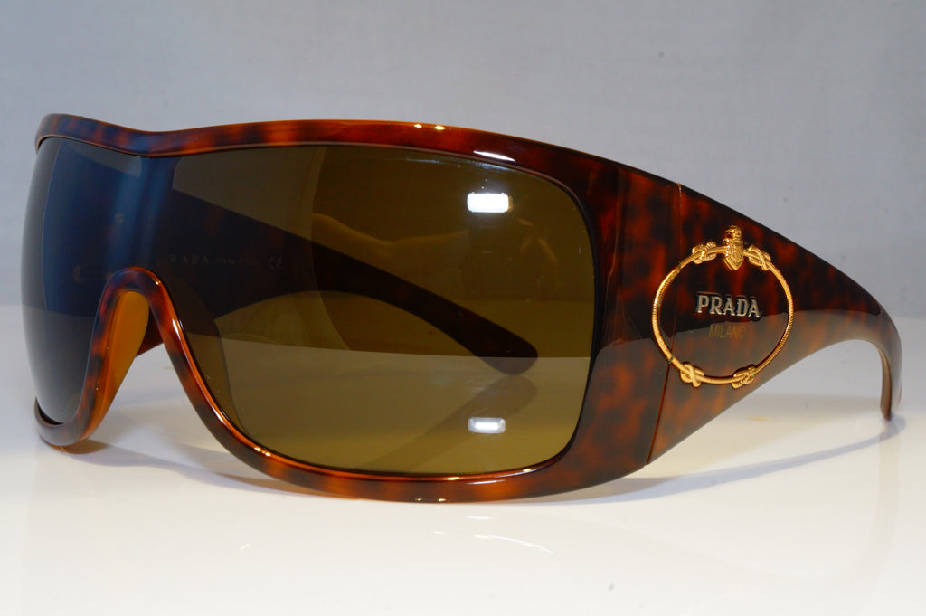PRADA Womens Oversized Designer Sunglasses Shield ICONIC SPR 04H 2AU-2P1 20961