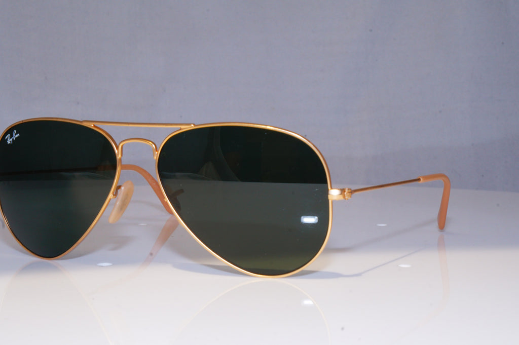 RAY-BAN Mens Designer Sunglasses Gold Aviator RB 3025 112/85 18396