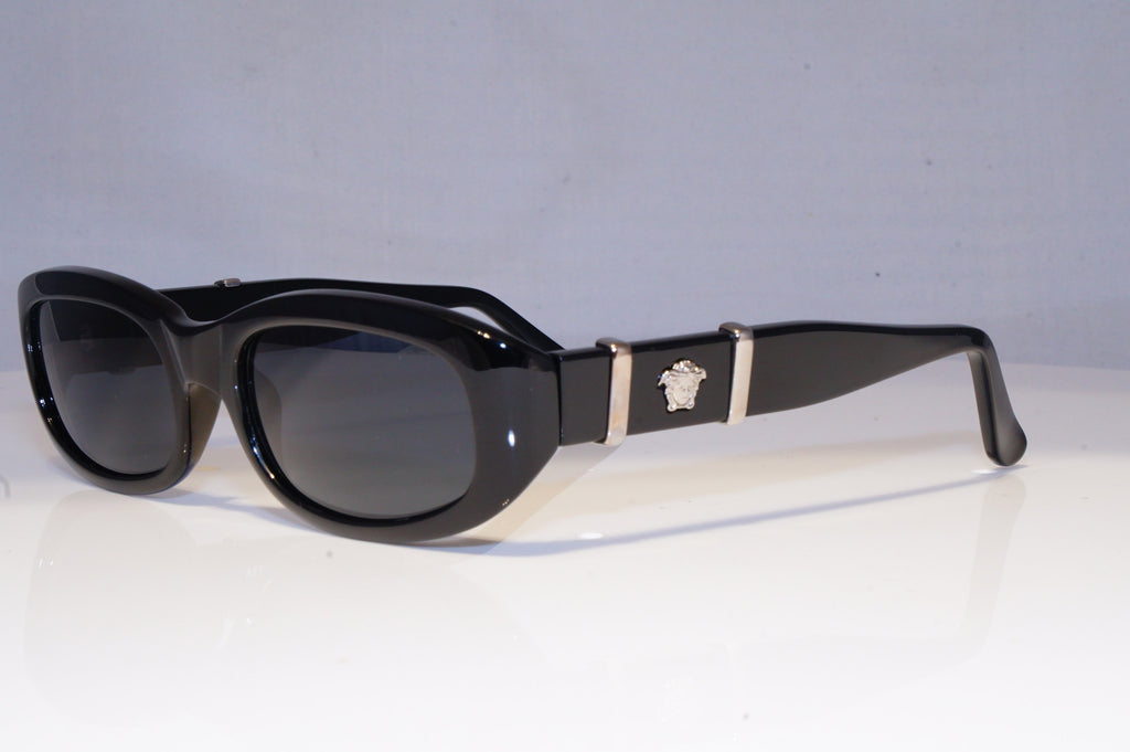 GIANNI VERSACE Mens Vintage 1990 Designer Sunglasses Black 203/A 852 20062 NOS