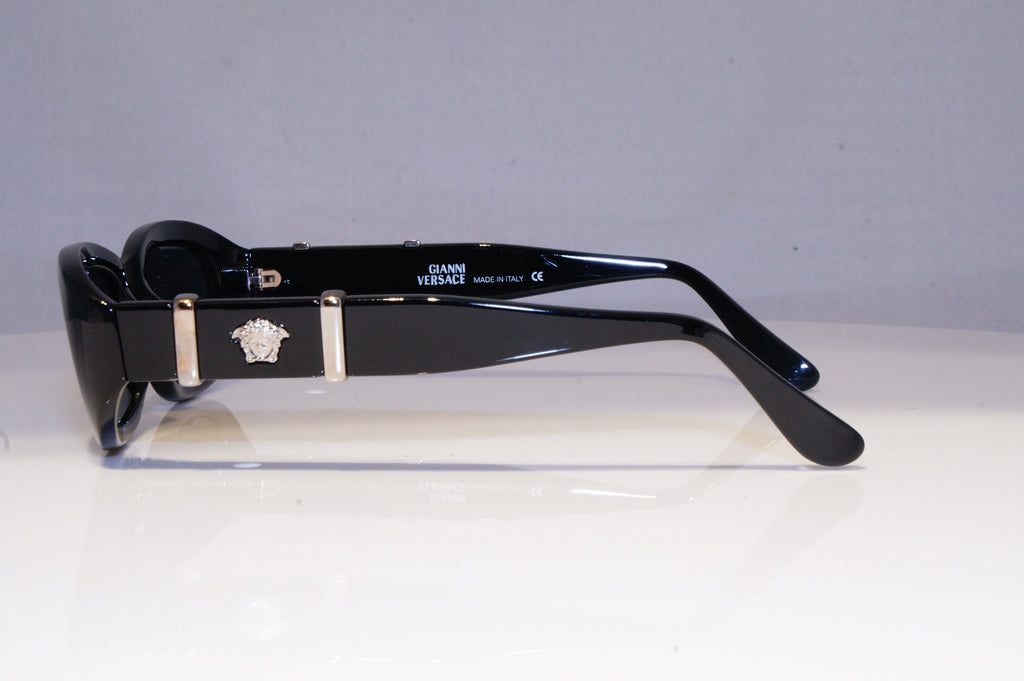 GIANNI VERSACE Mens Vintage 1990 Designer Sunglasses Black 203/A 852 20062 NOS