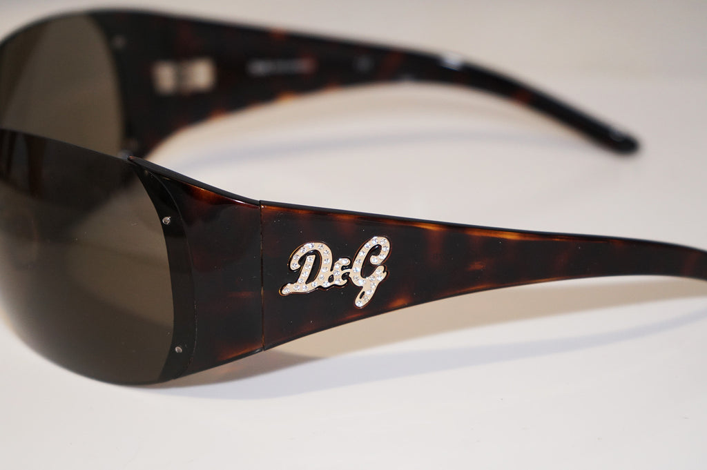 DOLCE & GABBANA Womens Designer Sunglasses Brown Diamante D&G 8037B 502/73 16619