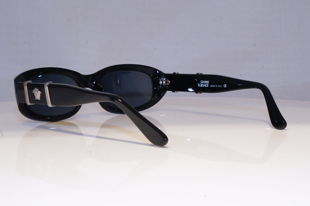 GIANNI VERSACE Mens Vintage 1990 Designer Sunglasses Black 203/A 852 20062 NOS
