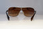 PRADA Mens Designer Sunglasses Brown Shield SPS 54L 5AV-6S1 20958