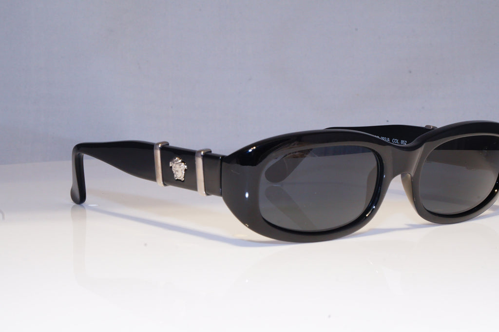 GIANNI VERSACE Mens Vintage 1990 Designer Sunglasses Black 203/A 852 20062 NOS