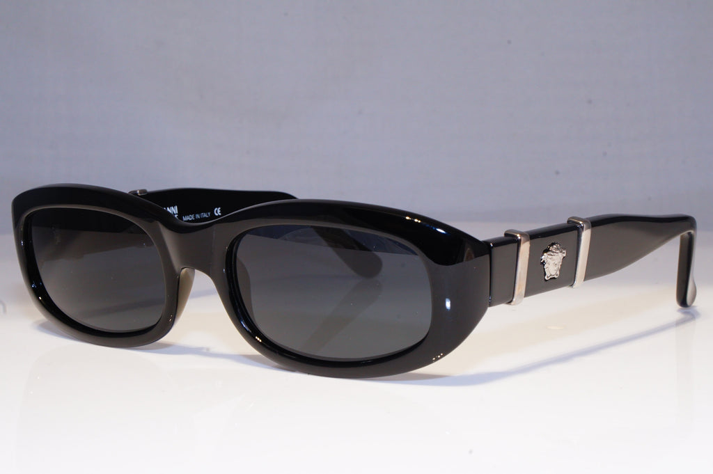 GIANNI VERSACE Mens Vintage 1990 Designer Sunglasses Black 203/A 852 20062 NOS