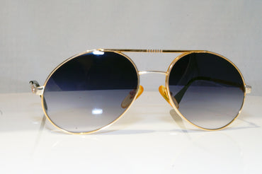 BUGATTI Mens Vintage 1990 Designer Sunglasses Gold Aviator 456 102 17043