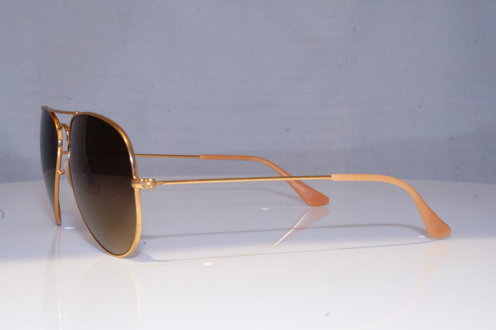 RAY-BAN Mens Designer Sunglasses Gold Aviator RB 3025 112/85 18229