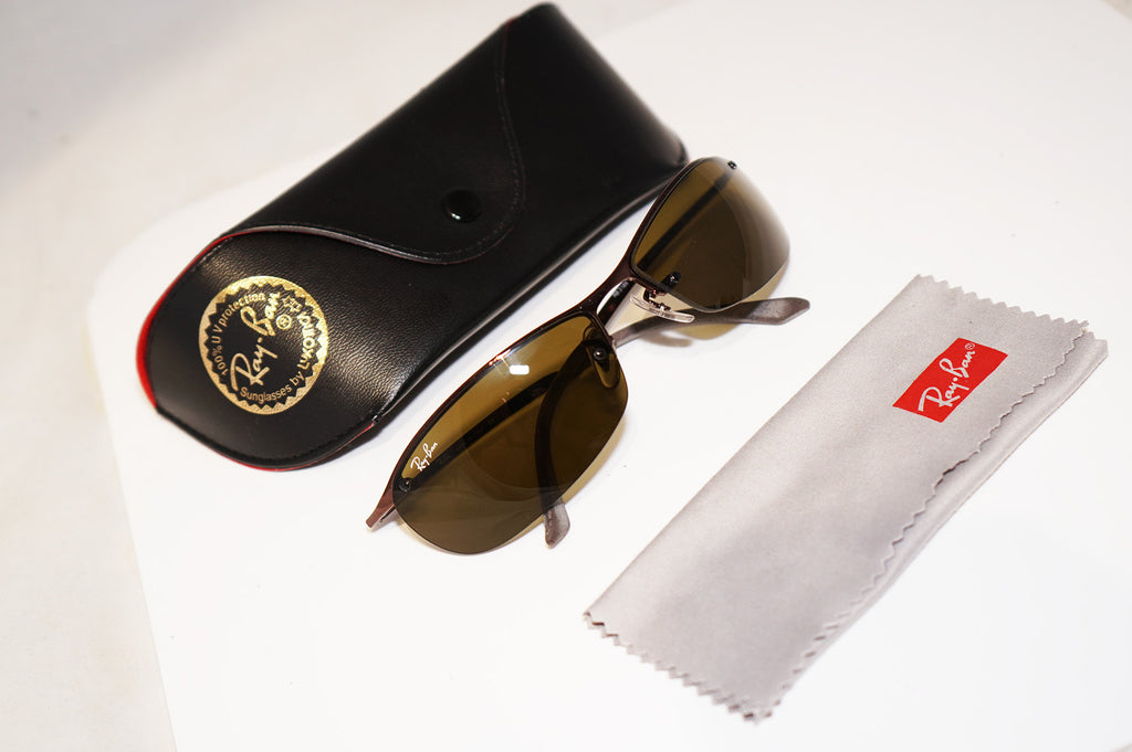 RAY-BAN Mens Designer Sunglasses Brown Flight RB 3186 014/73 16848