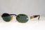 EMPORIO ARMANI Mens Vintage 1990 Designer Sunglasses Silver Oval 054-S 871 17027
