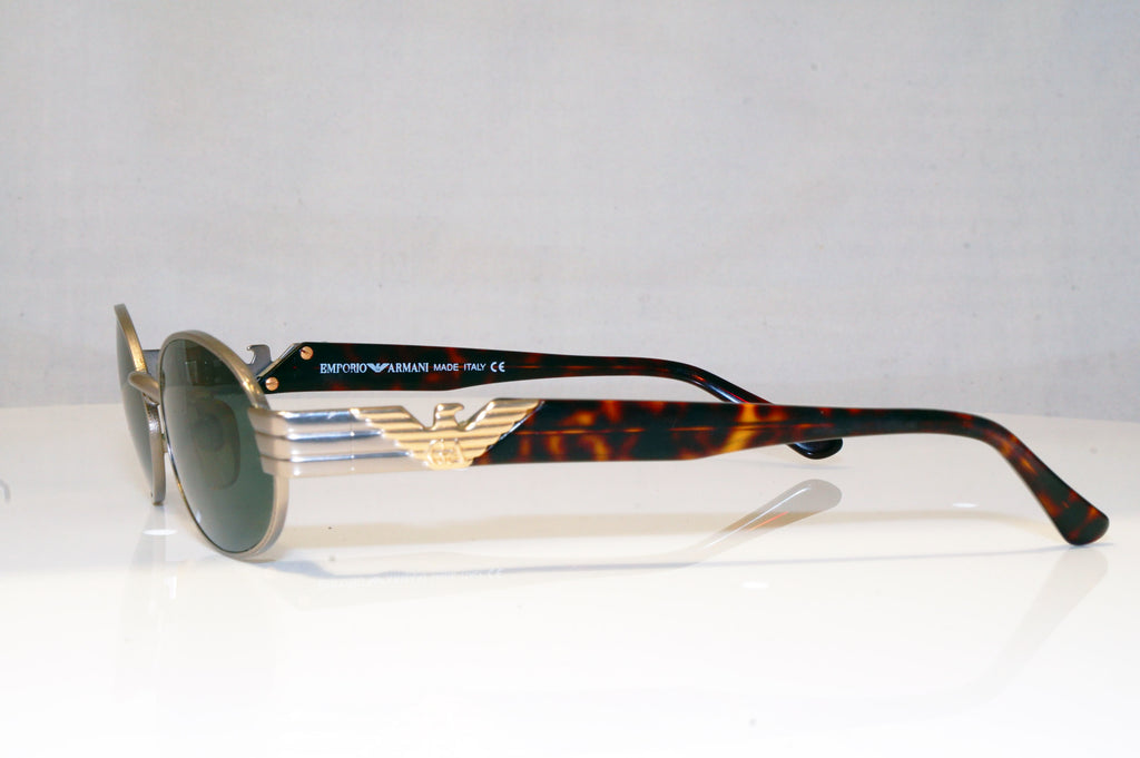 EMPORIO ARMANI Mens Vintage 1990 Designer Sunglasses Silver Oval 054-S 871 17027