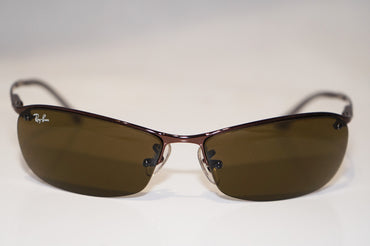 RAY-BAN Mens Designer Sunglasses Brown Flight RB 3186 014/73 16848