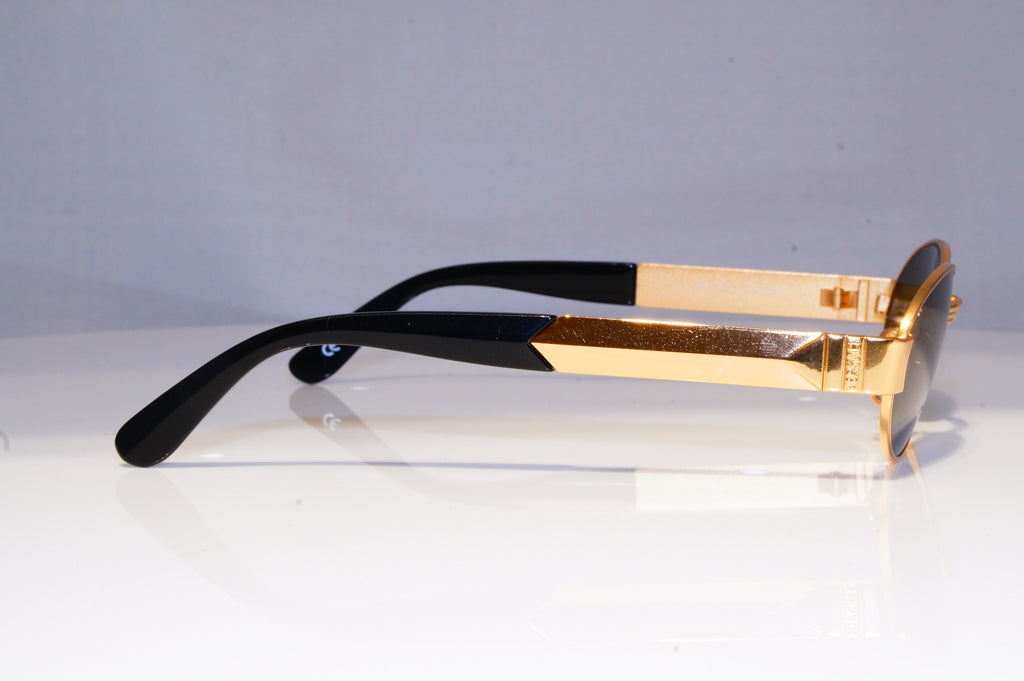 GIANNI VERSACE Mens Vintage 1990 Designer Sunglasses Gold S36 30 20037 NOS