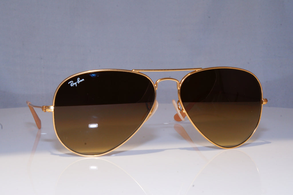 RAY-BAN Mens Designer Sunglasses Gold Aviator RB 3025 112/85 18229