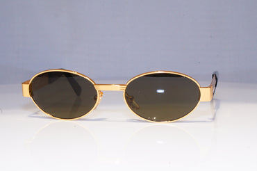 GIANNI VERSACE Mens Vintage 1990 Designer Sunglasses Gold S36 30 20037 NOS