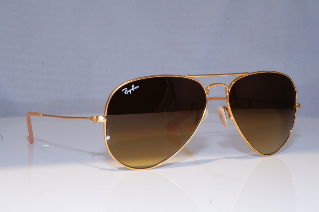 RAY-BAN Mens Designer Sunglasses Gold Aviator RB 3025 112/85 18229