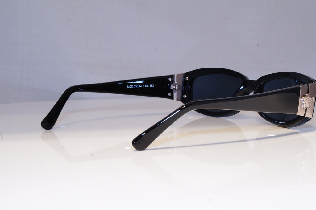 GIANNI VERSACE Mens Vintage 1990 Designer Sunglasses Black 253/M 852 20005 NOS