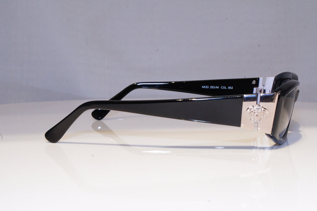 GIANNI VERSACE Mens Vintage 1990 Designer Sunglasses Black 253/M 852 20005 NOS