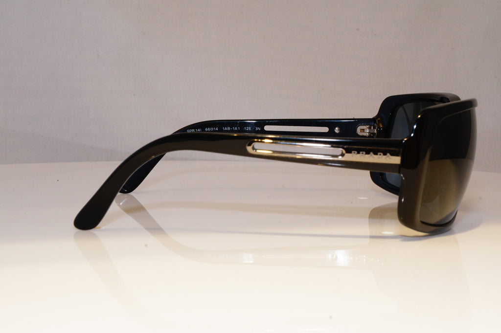 PRADA Mens Designer Sunglasses Black Square SPR 14I 1AB-1A1 20960