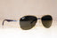 VERSACE Womens Diamante Designer Sunglasses Brown Butterfly 4110-B 163/3 17032