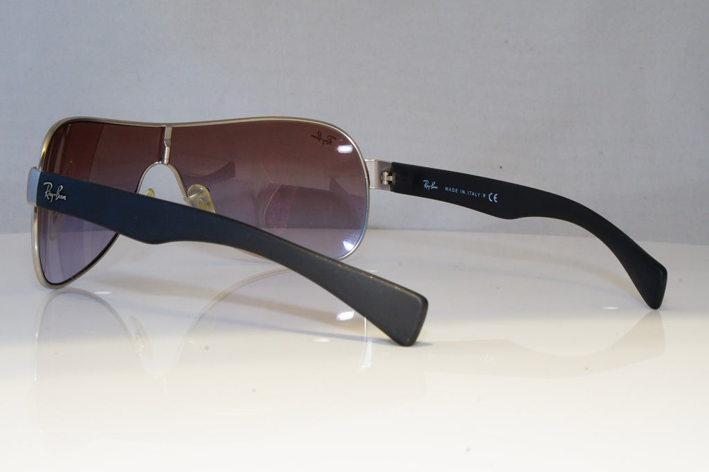 RAY-BAN Mens Designer Sunglasses Silver Shield RB 3471 019/68 20953
