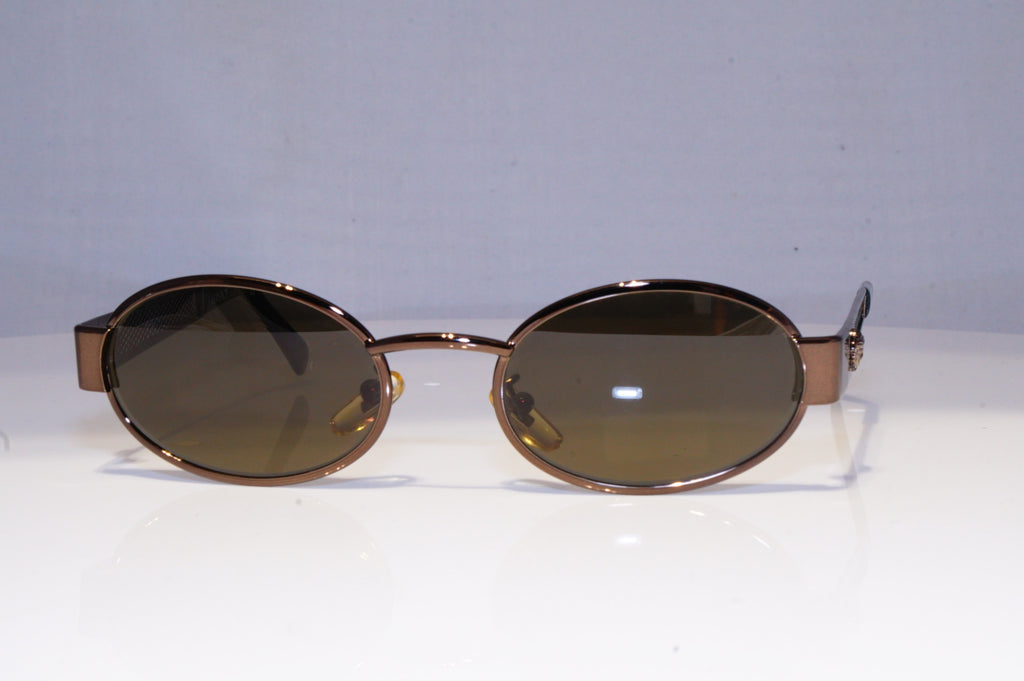 GIANNI VERSACE Mens Vintage 1990 Designer Sunglasses Brown X21 62M 20055 NOS